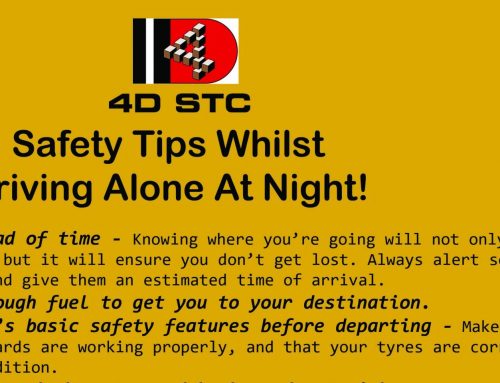 Safety Tips Whilst Driving Alone At Night